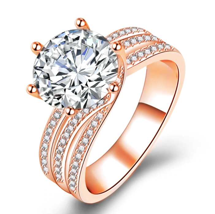 Sparkling Diamond Ring